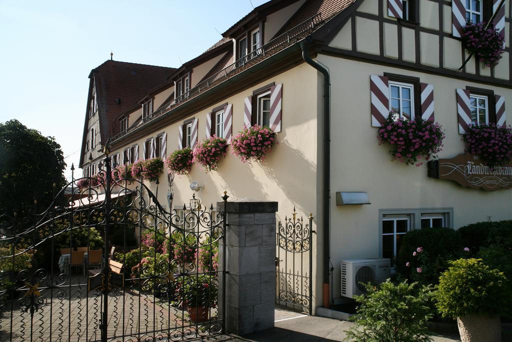 Hotel Brauereigasthof Landwehr-Braeu Reichelshofen Extérieur photo