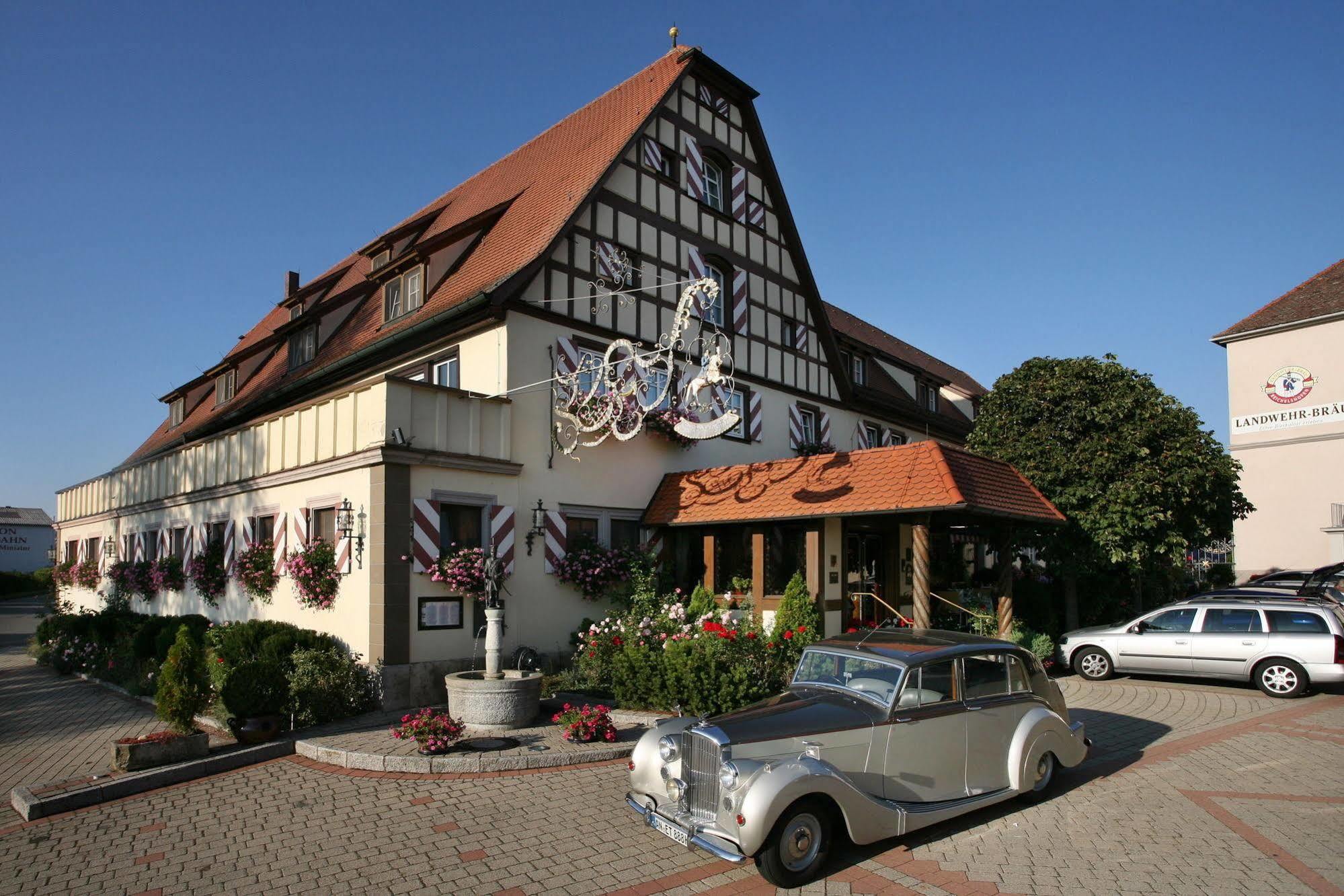 Hotel Brauereigasthof Landwehr-Braeu Reichelshofen Extérieur photo