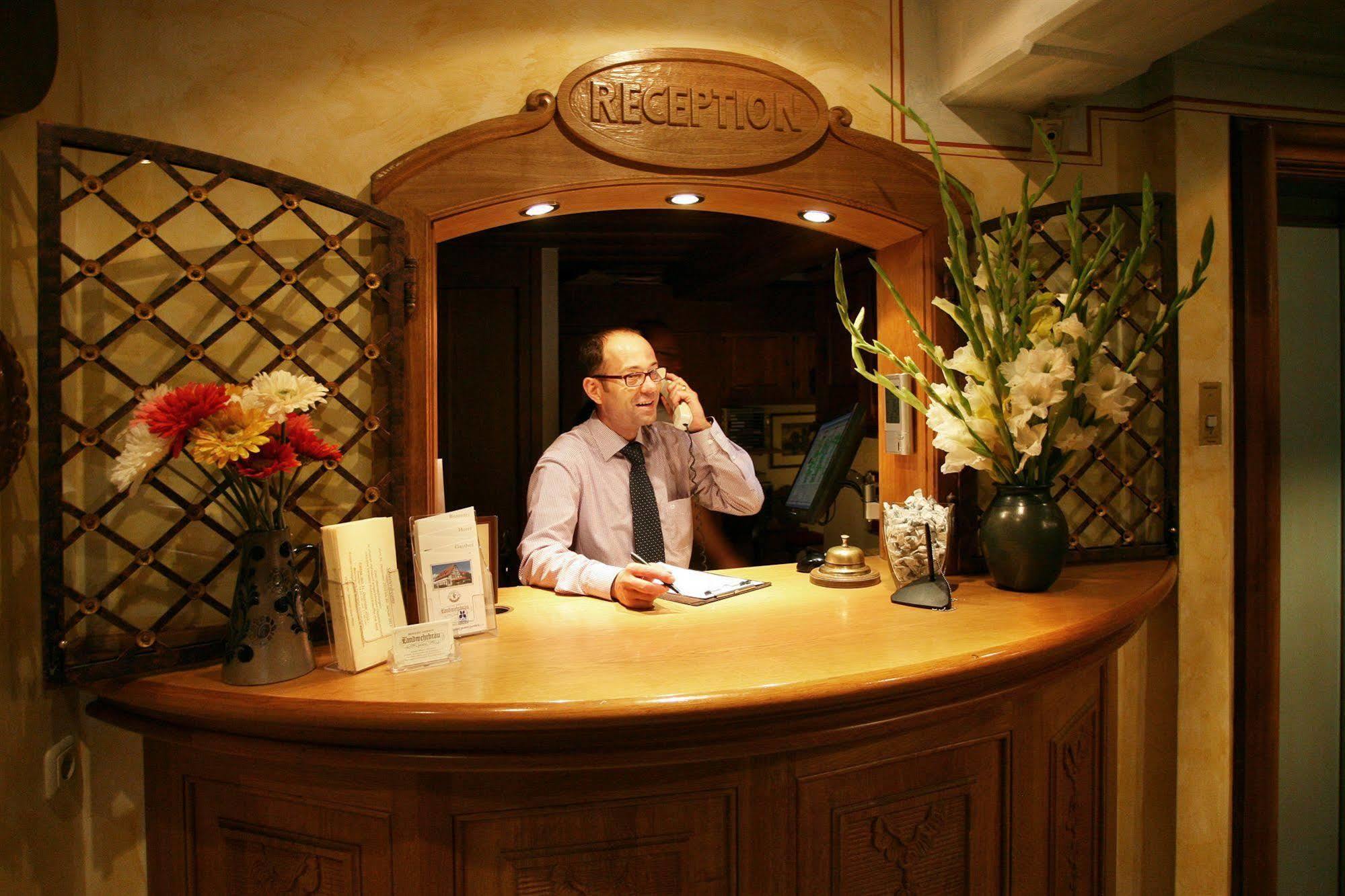 Hotel Brauereigasthof Landwehr-Braeu Reichelshofen Extérieur photo